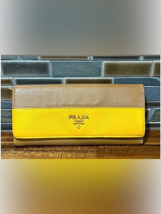 Prada Handbags - Prada Saffiano Leather Long Wallet